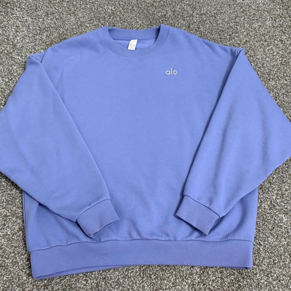 Alo Alcolade Sweatshirt - Lilac Blue